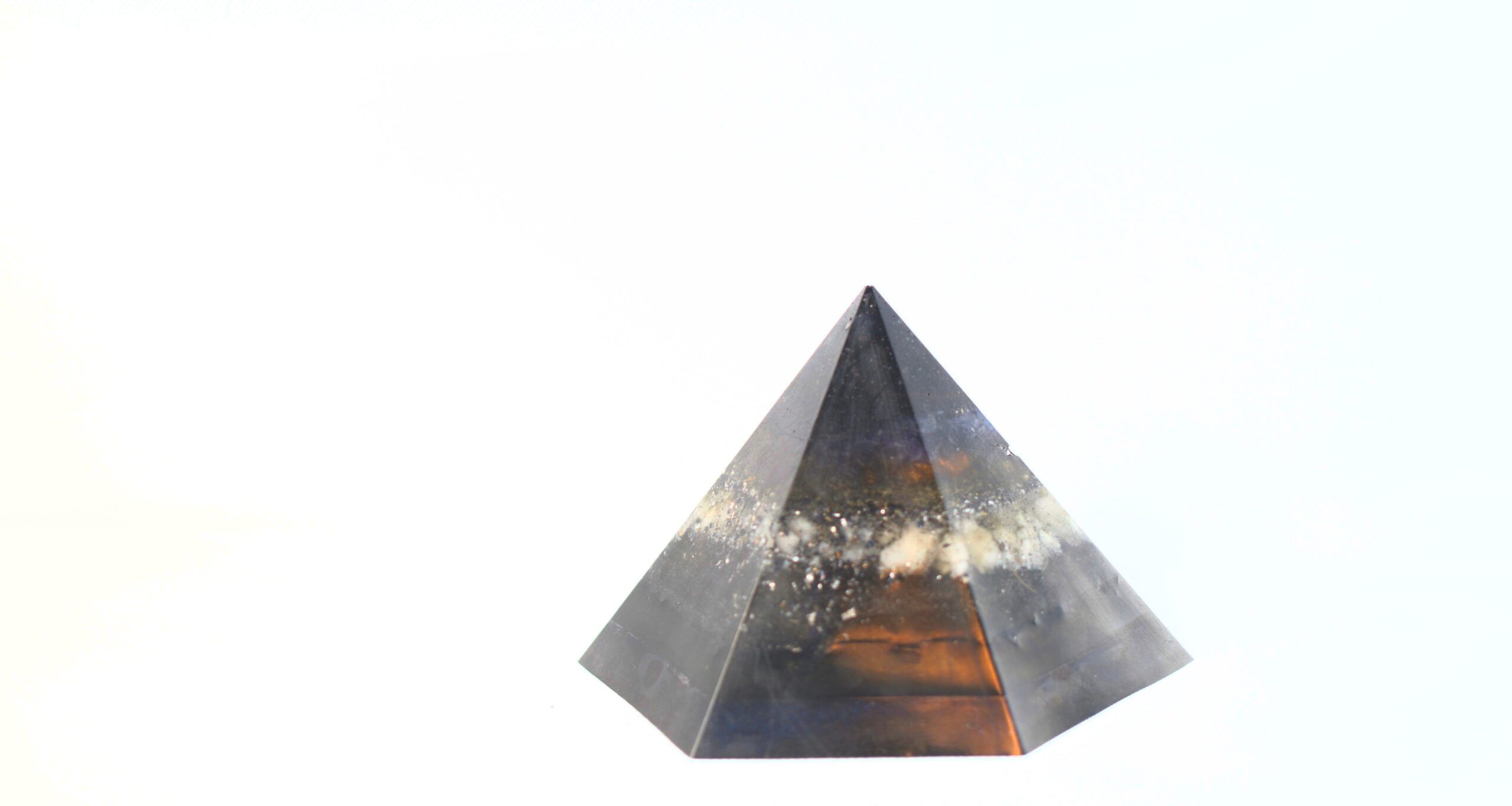 6 sided pyramid - ozark orgonite - Ozark Crystals & Ozark Decor
